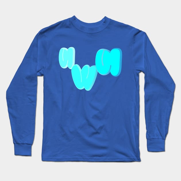 uwu Long Sleeve T-Shirt by Jokertoons